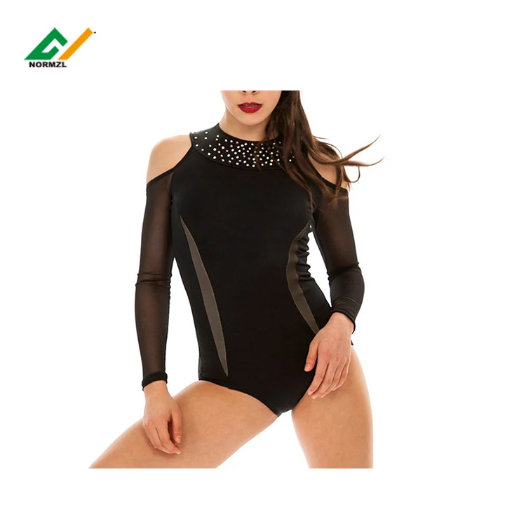 Wholesale custom girls leotards rhythmic gymnastics clothing