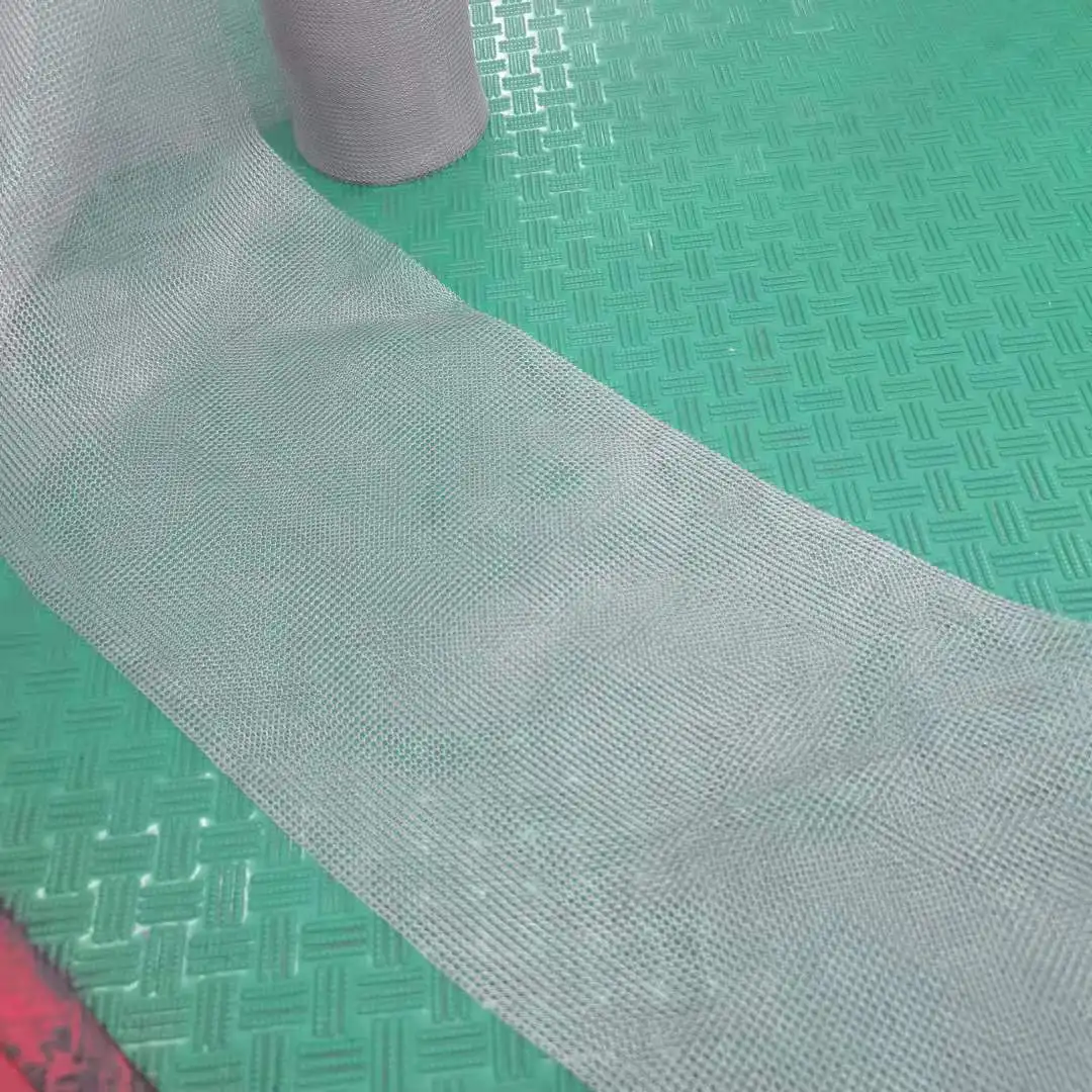 Wholesale Low price tinned copper mesh knitted copper wire mesh Braided tinned copper Knitted wire mesh