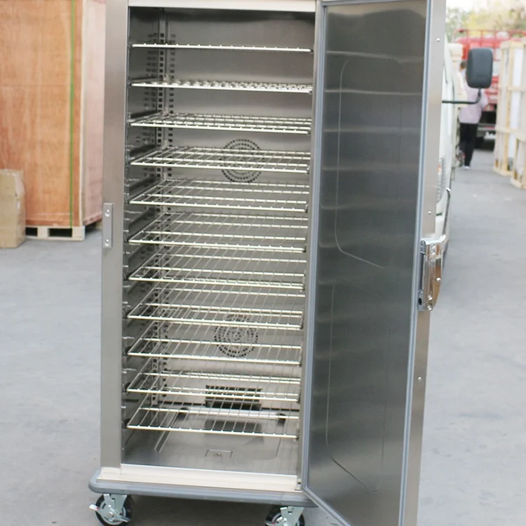 Commercial kitchen equipment Cold dish preservation electric Single Door Food Warmer cooling Cart