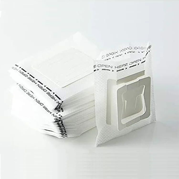 50 шт портативный бумажный фильтр для кофе мешок заячьи уши Капельное кофе мешок одноразовые Капельное кофе фильтр-мешок