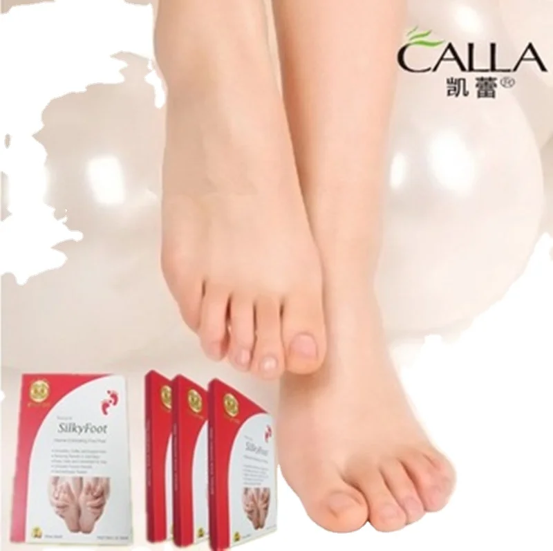  Oem odm private label soft touch silky exfoliating foot peeling