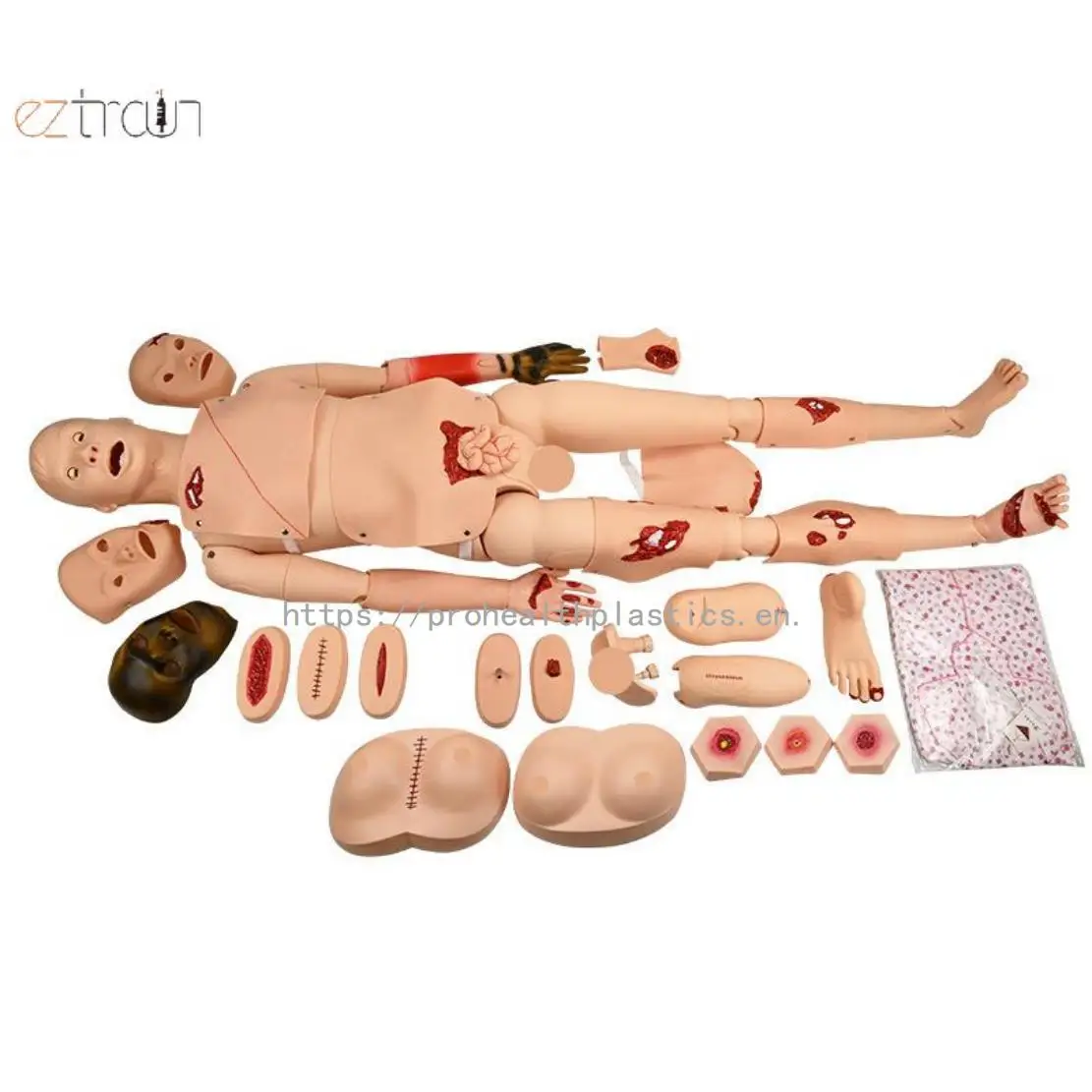 Advanced Fully Functional Medical Science Trauma Care Manikin for Trauma Training