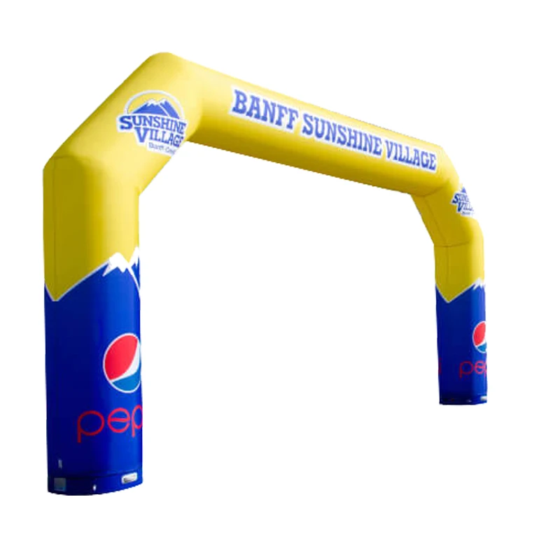 Hot Selling Customize Race Inflatable Gate Airtight Archway Arch Inflatable Airtight Arch With Logos For Race Advertising