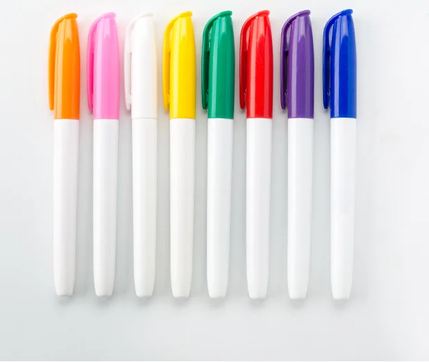Plastic Colorful Eco-friendly Washable Whiteboard Marker Pen Set With Custom Logo