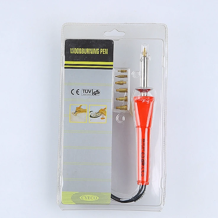 2021 New Wood Burning Pen With Soldering Iron Creative Tool Set Adjustable Temperature Pyrography Pen