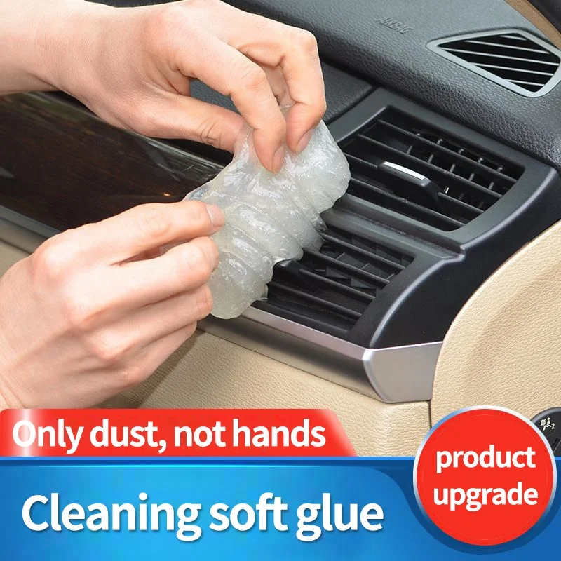 Wholesale keyboard Cleaner Dust Cleaning Jelly mud 160g Super magic Car Cleaning Gel For Car Interior dust cleaning