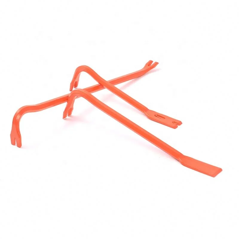 Heavy Duty Pry Bar With Flat Groove Body Nail Puller
