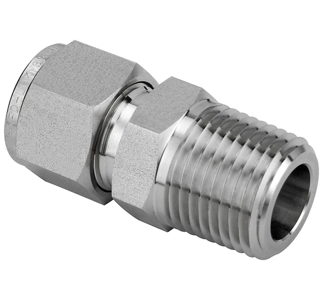 Top Quality Inconel/Stainless Steel/Monel Double Ferrule Tube Fitting Male Connector