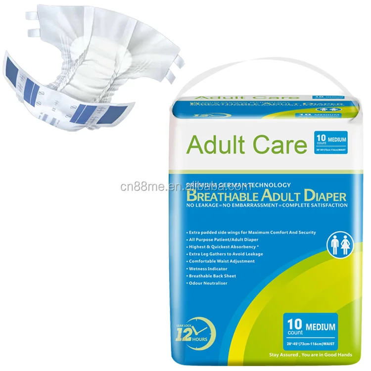 Wholesale OEM Good quality adult diaper and Cheap price from FUJIAN BBC INC for the world 2022