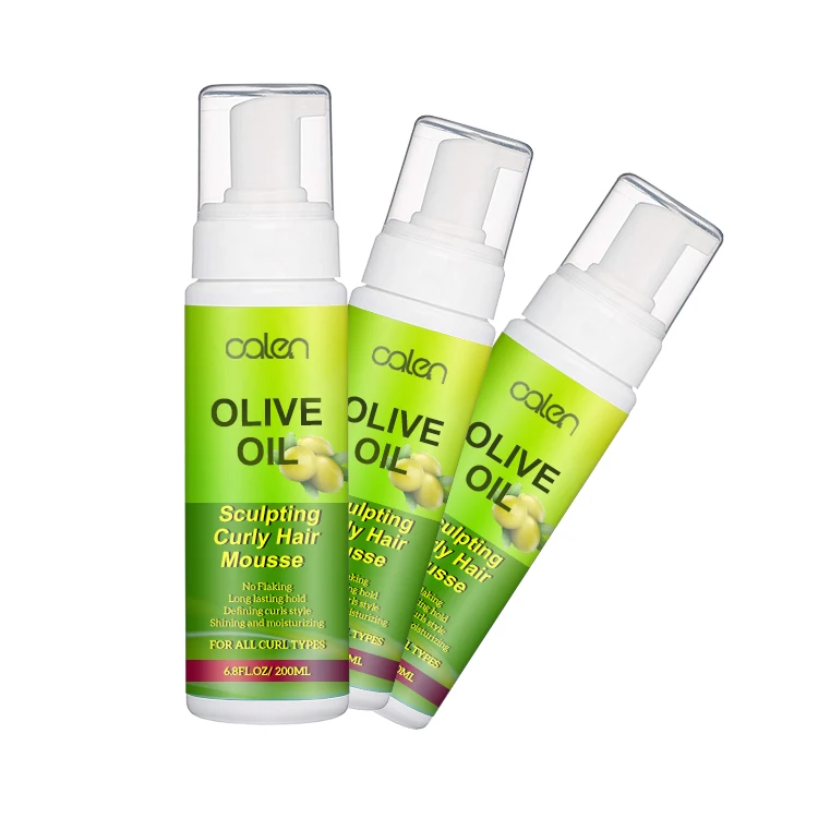 Private Label No Sticky Alcohol Free And Strong Hold Styling Hair Mousse