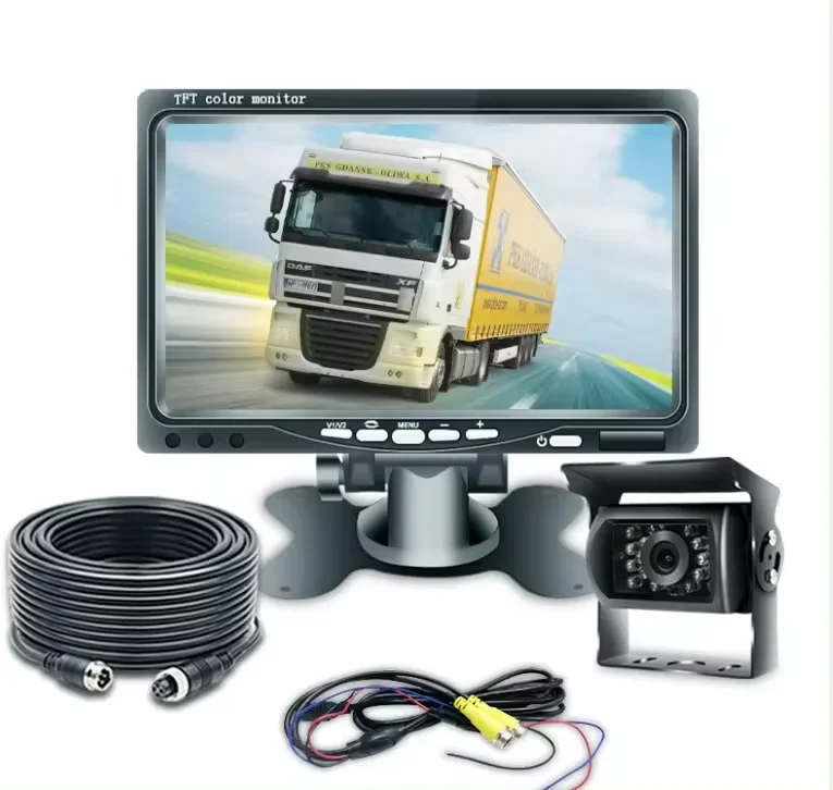7inch Portable Car Rear View Monitor for Car Backup Camera,with Remote control and Stand Bracket