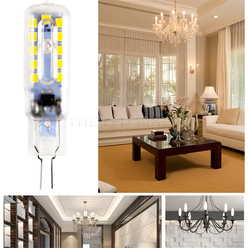 10pcs/lot G4 G9 LED 3W 5W Light Bulb AC DC 12V 220V LED Lamp SMD2835 Spotlight Chandelier Lighting Replace 30W 40W Halogen Lamps