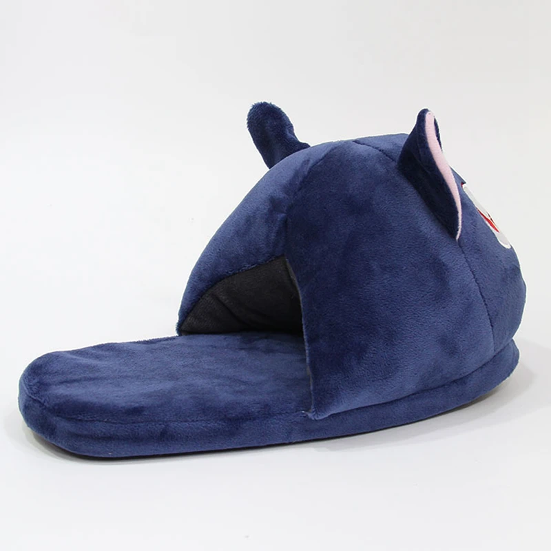 Japanese cute cartoon cat plush slippers anime around creative home cotton shoes in stock