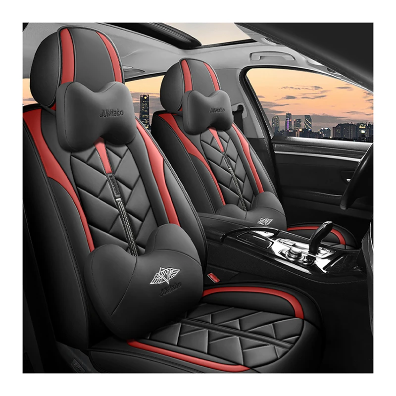 Full Set Original Custom Car Seat Cover Leather Waterproof Vehicle Cushion Cover Car Accessories