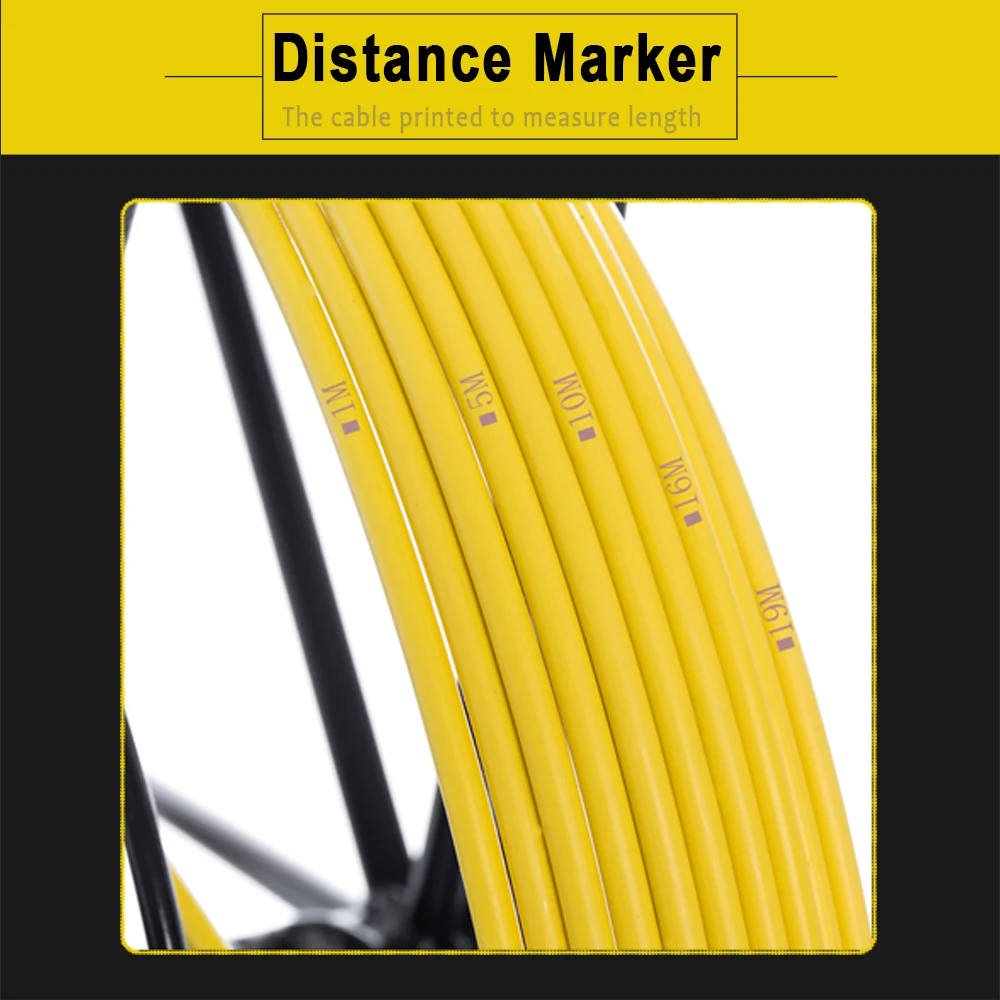 360 Degree Rotating Pipe Camera 20m Push Cable for Pipeline Inspection System