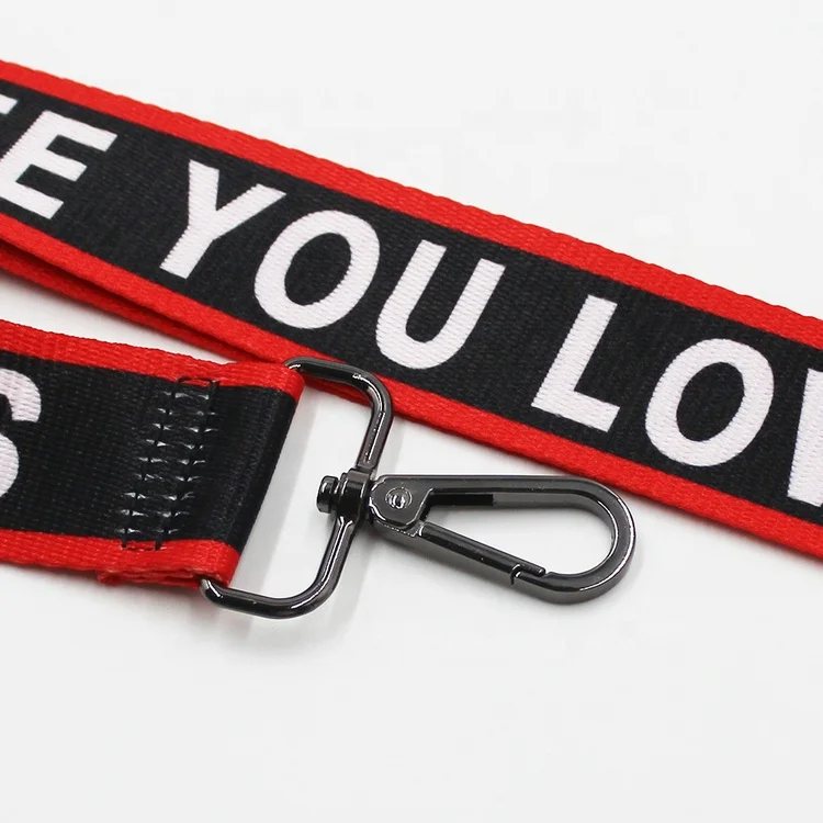 Custom Replacement Shoulder Bag Strap Polyester Nylon Adjustable Logo Crossbody Straps