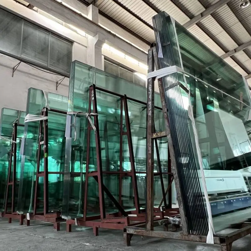 Sliding hotel shower modern bathroom shower rooms vidrio clear tempered glass flat glass Spain