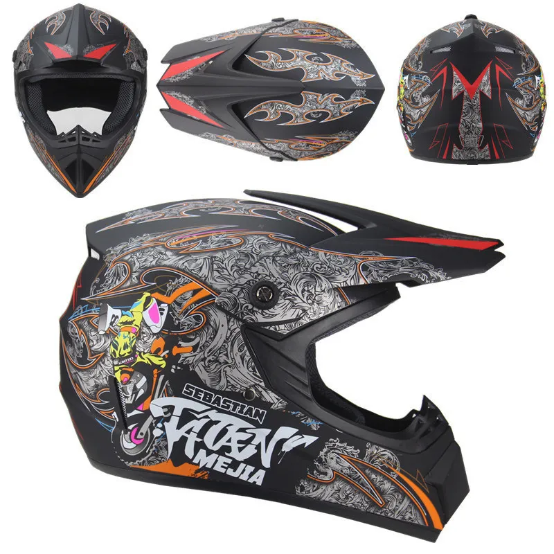 SUBO Wholesale Adult Full Face Helmet Comfortable Safety motorcycle Off-road motocross downhill Helmets