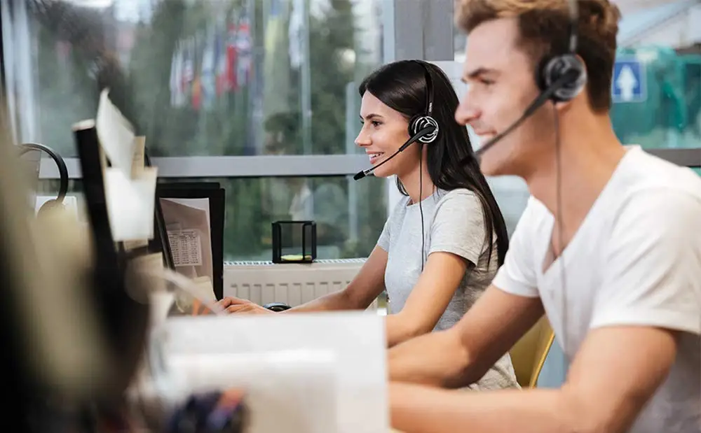 High Quality call center USB headset with noise cancelling microphone with volume control and mute switch