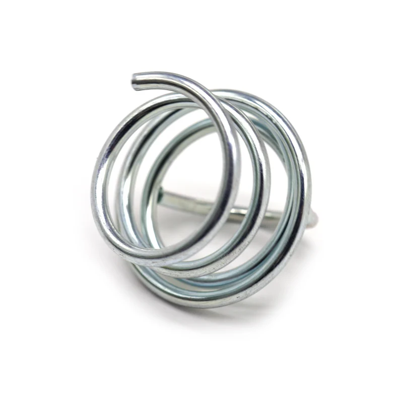 Custom Coil Springs Zinc Plated Stainless Steel Spiral Wire Tower spring Small Coil Compression Conical Spring