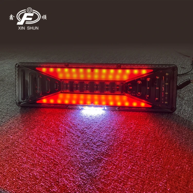 
New custom vehicle accessories led tail light taillight lamp for truck trailer dump truck 