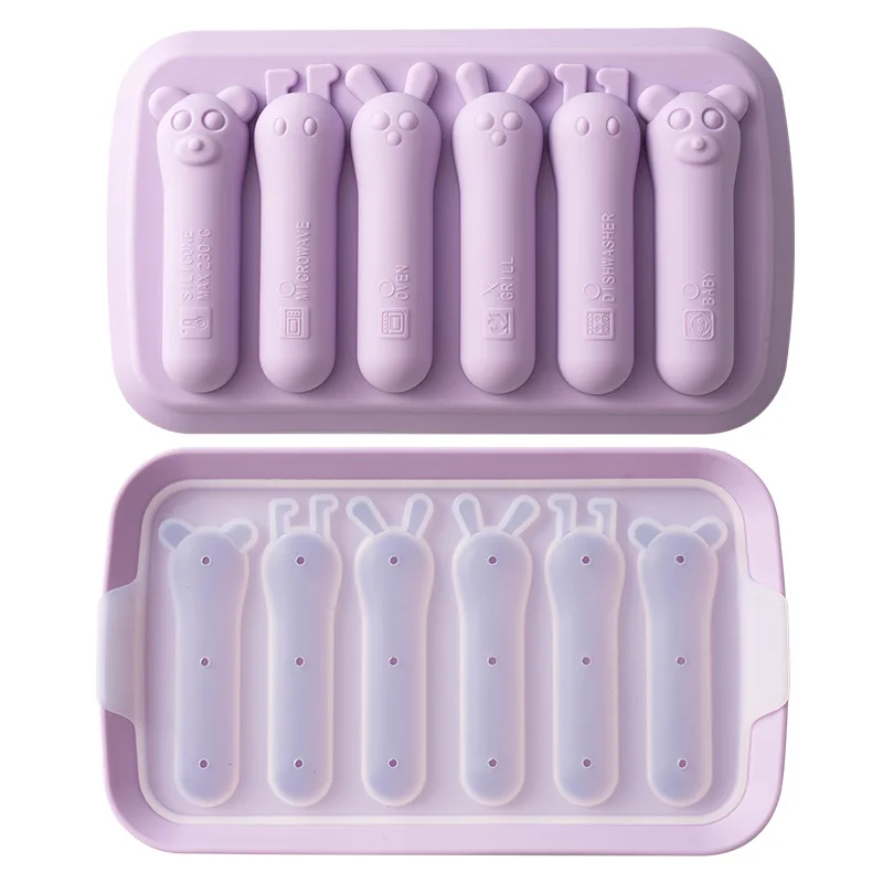New Product ideas 2024 Silicone cake mold kitchen accessories Silicone sausage mold with lid