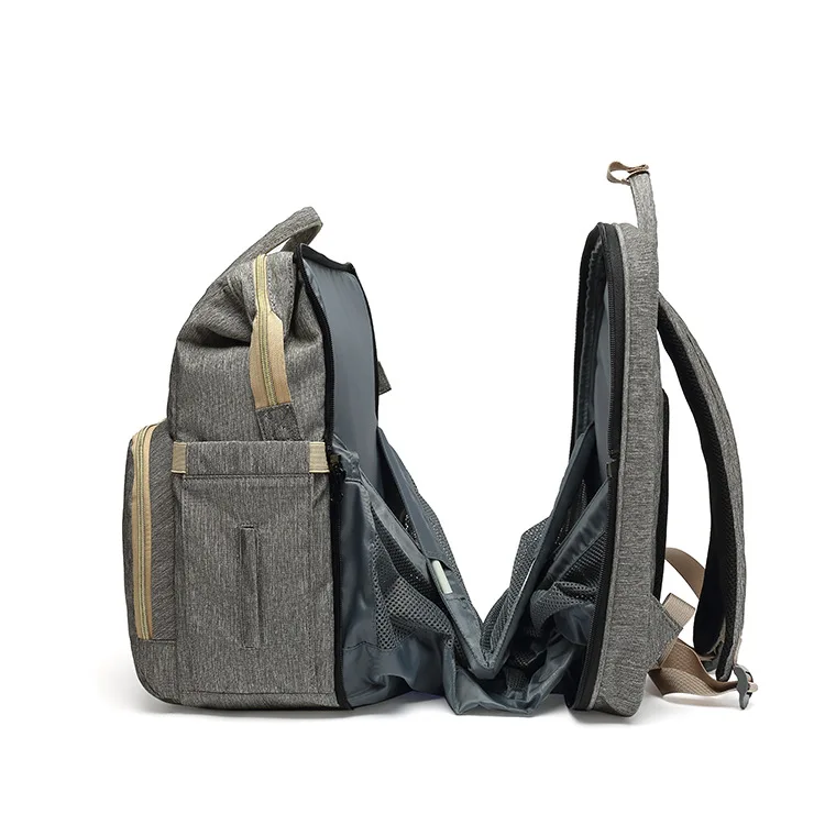 
FREE SAMPLE wholesale custom large mom mother diaper bag mummy travel stroller changing baby nappy bag baby diaper bag backpack 