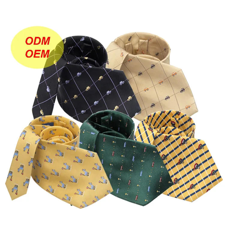 Wholesale High Quality Multi-style 100% Silk Mens Neckties Custom Silk Ties