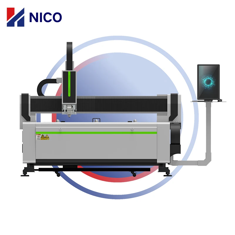 Metal Factory Use Industrial 1500X3000Mm Single Platform Lazer Iron Cutting Machine