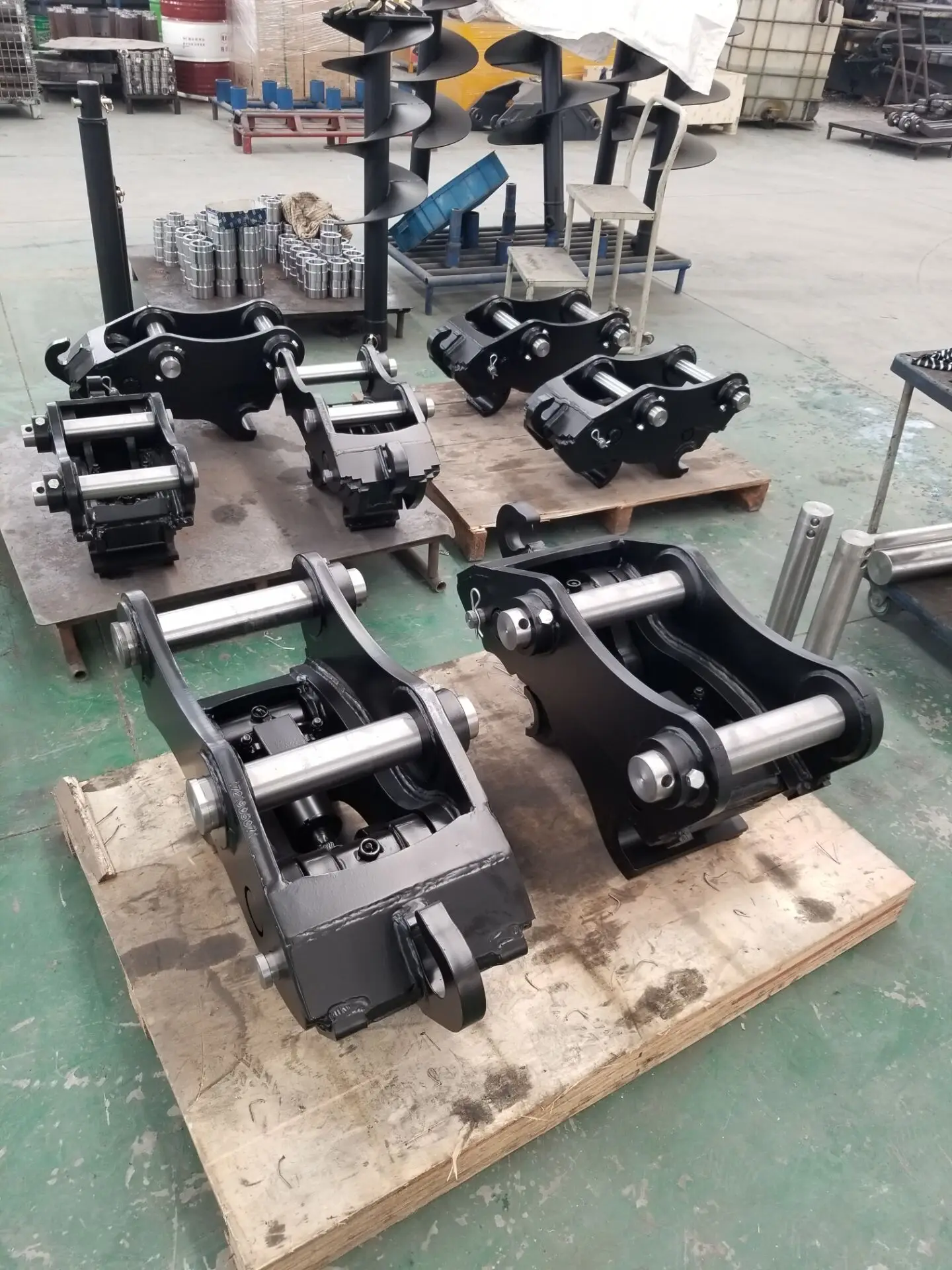 Гидравлическая муфта быстросъемная наклонная сцепная наклон