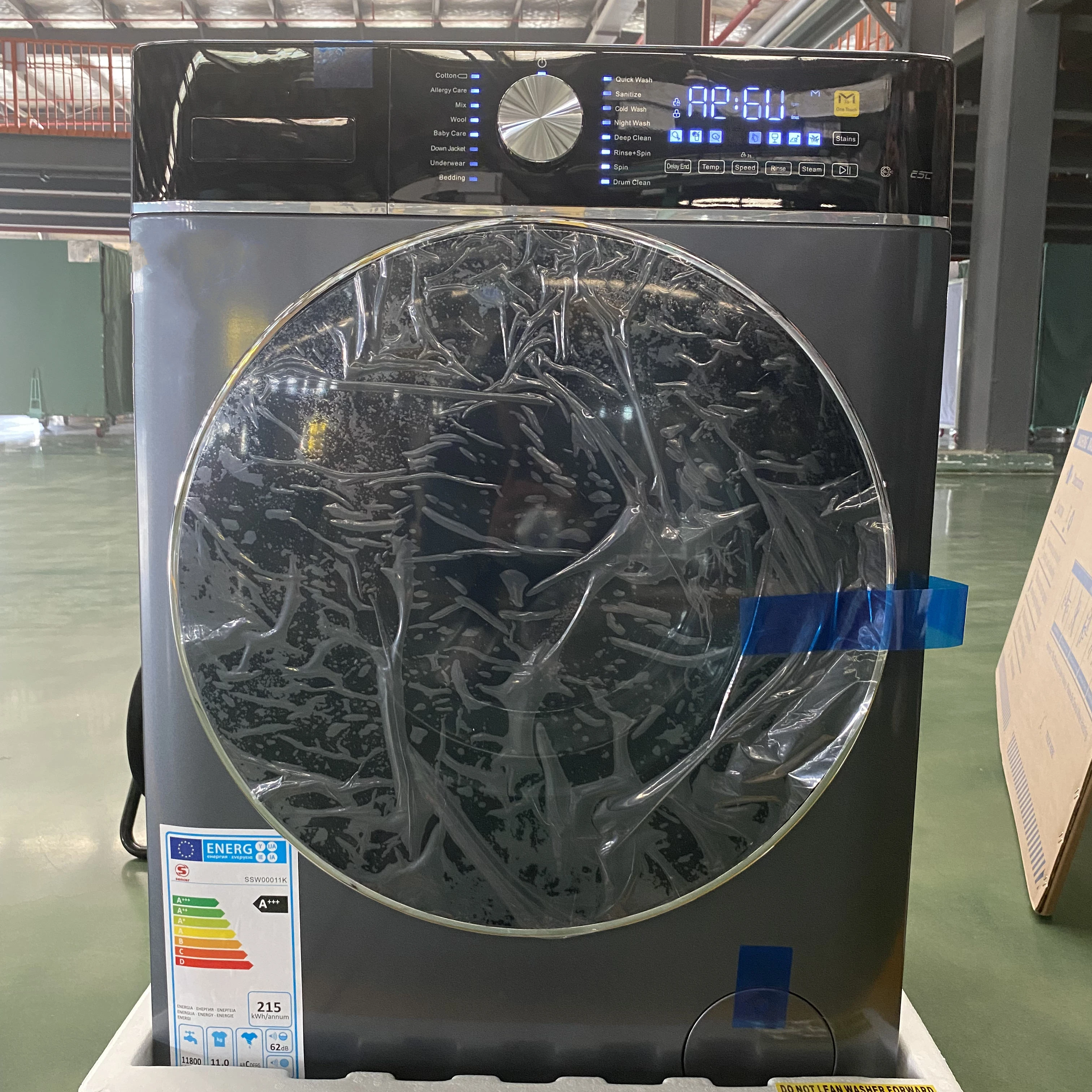 A+ BLDC Inverter Motor Front Loading Dryer Washing Machine