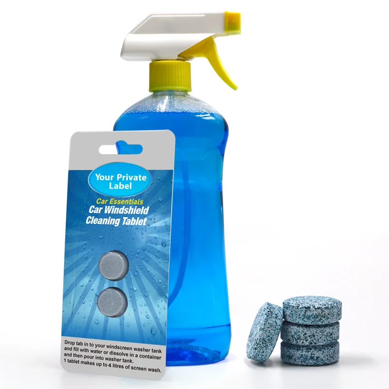 Auto Efficient Cleaning Windshield Washer Fluid Tablets car windshield cleaning tablets for 4L water