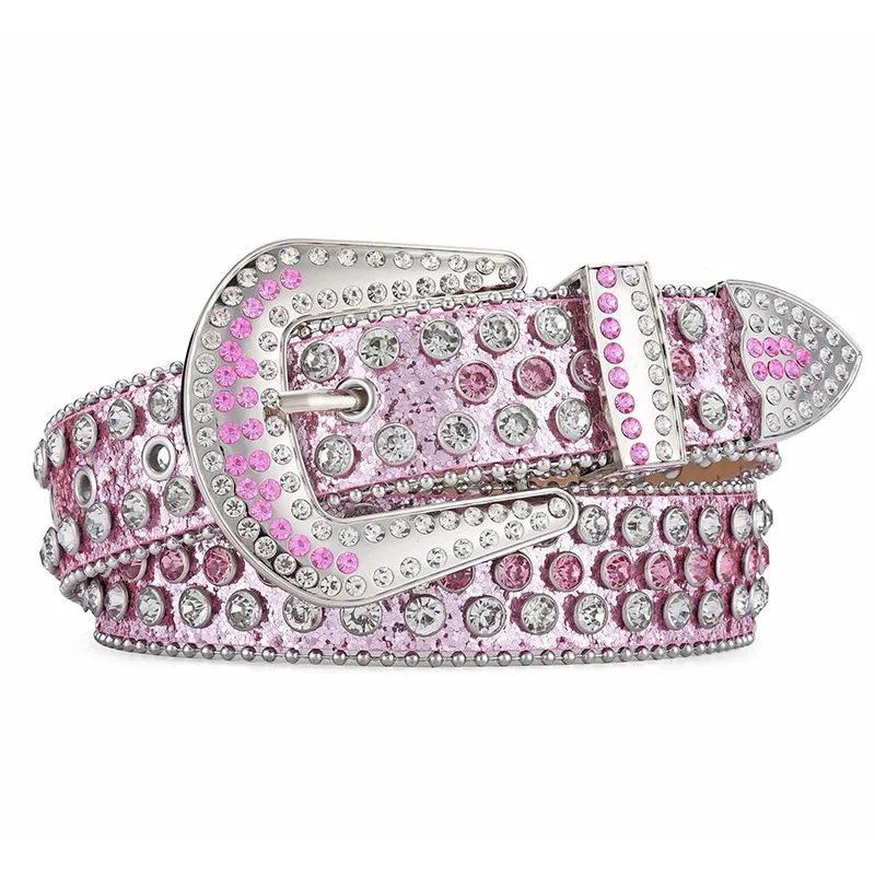 Sparkle bb simon belts rhinestone men crystal studded rhinestone belt for women bling bling customized buckle diamond cowboy men