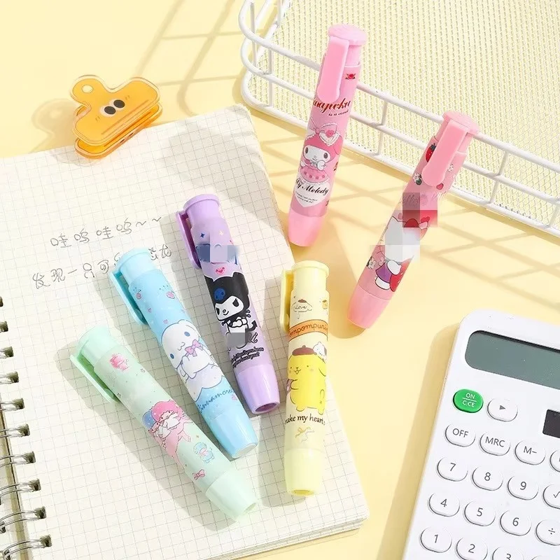 AL  Wholesale creative cartoon My Melody press eraser Cinnamoroll kawaii children School supplies erasers