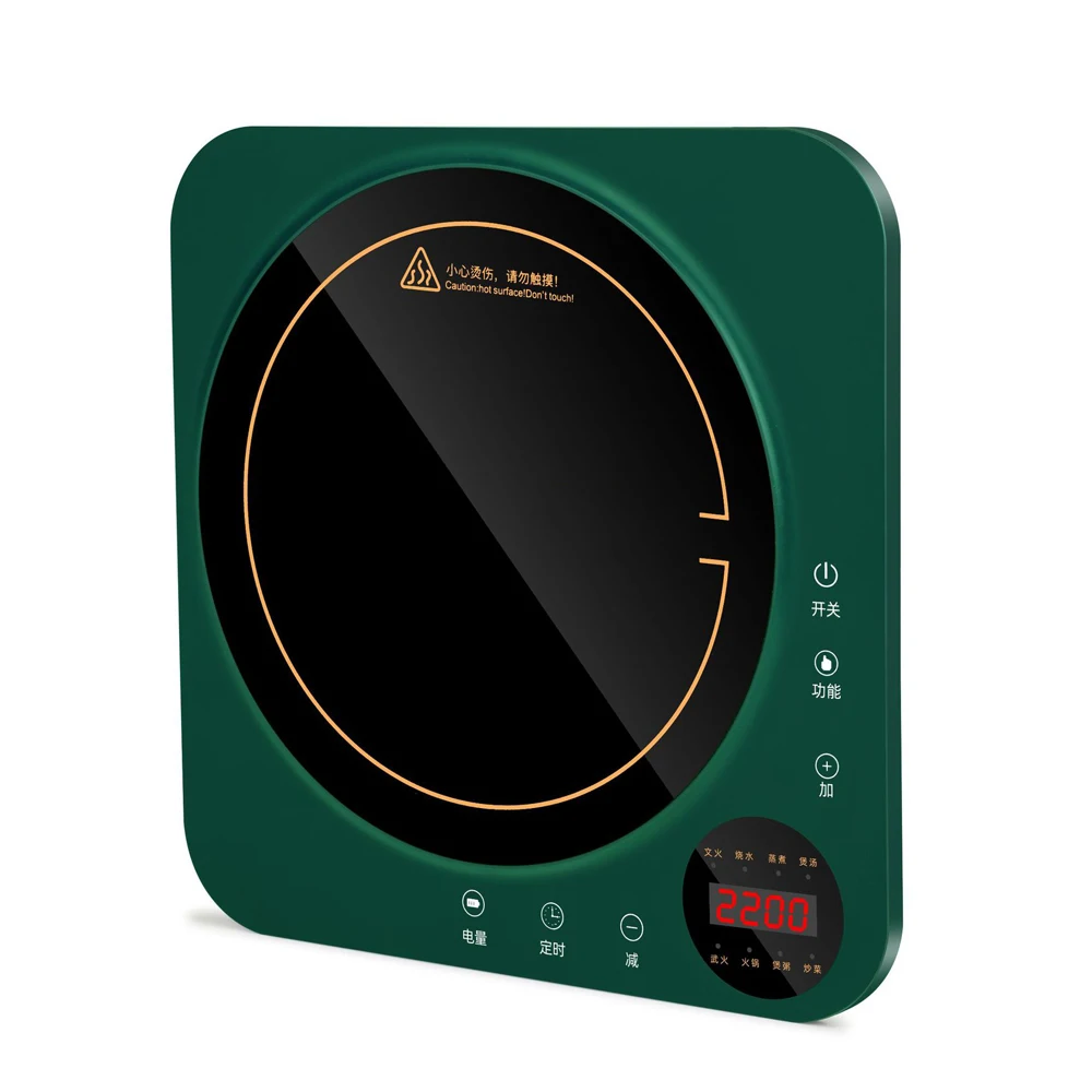 Electric Ceramic Stove Electromagnetic Oven Cooking Machine Hotpot Maker Household Induction Cooker Nonradiative Heating Plate