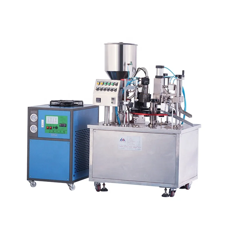 AKFULUKE Automatic Pipe Liquid Filling Machine Hand Cream Filling Package Filling And Sealing Machine