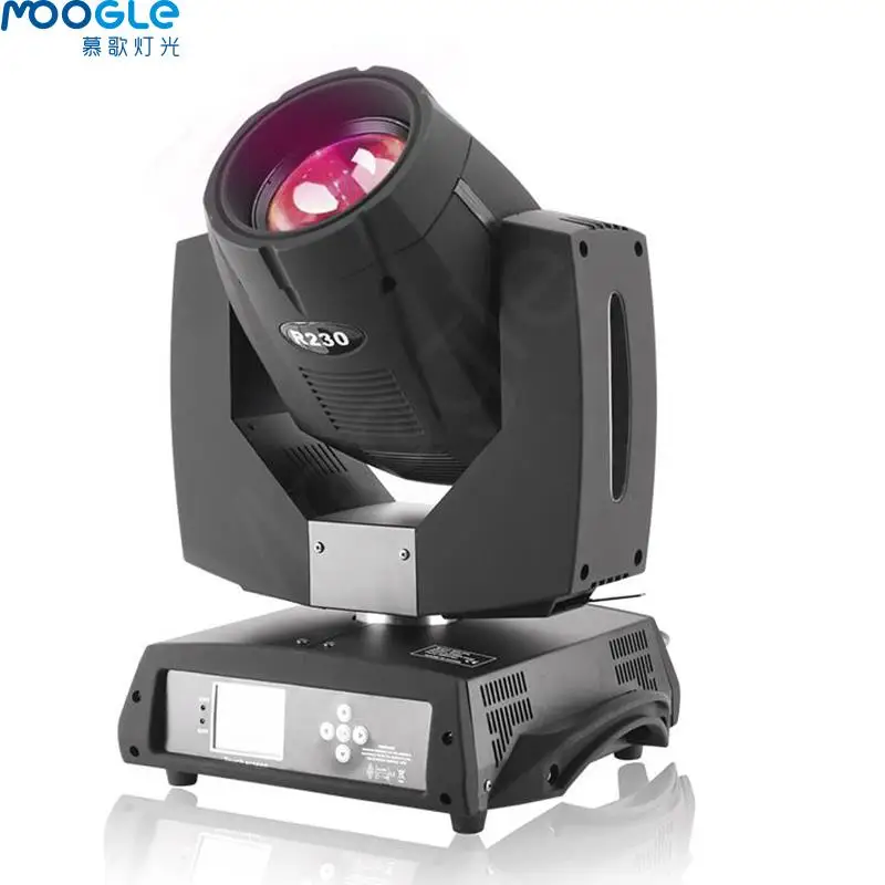 Moogle Professional Powerful 230w 7r Auto Running Channel Beam Disco DJ Moving Head Light