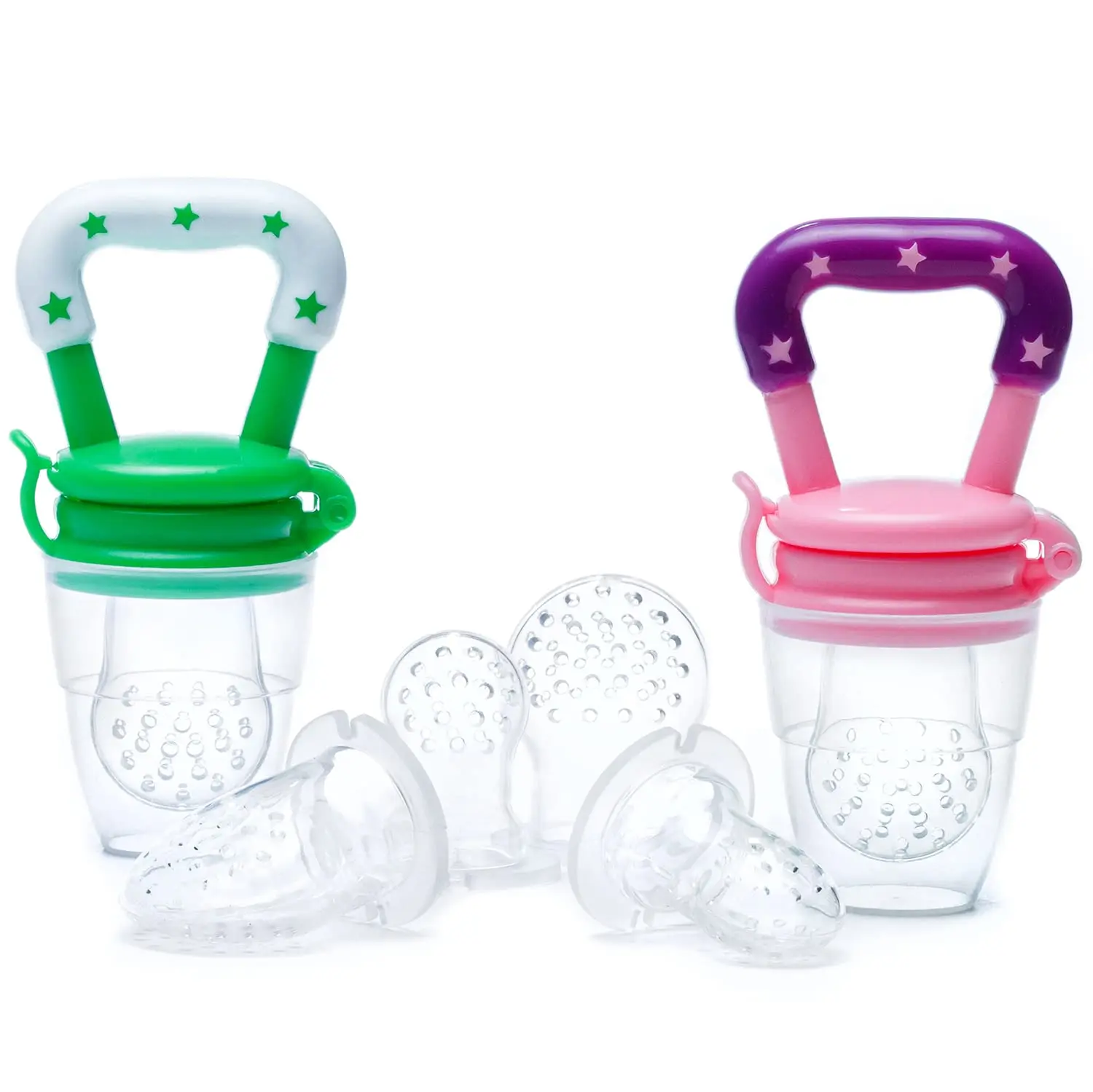 2022 BPA Free Baby Pacifier Feeder Personalized Baby Teething Silicone Pacifiers Fruit Feeder Baby Fruit Pacifier