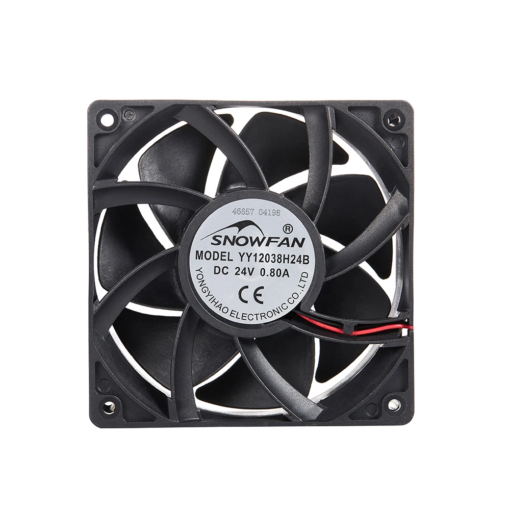 Китайский оптовый 120*120*38 мм высокоскоростной большой cfm огнестойкий Вентилятор охлаждения постоянного тока