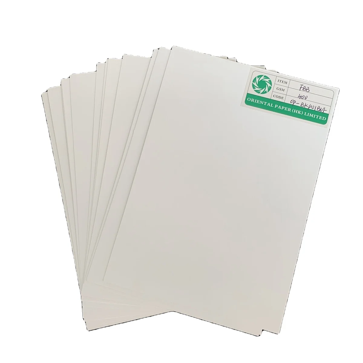 ningbo fold single side coated FBB box board