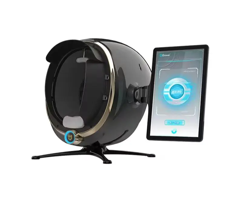 Wholesale AI visia Skin analyzer Digital Facial 3d scanner 5 spectrum magic mirror with pad Facial Analyzer Skin Analyzer