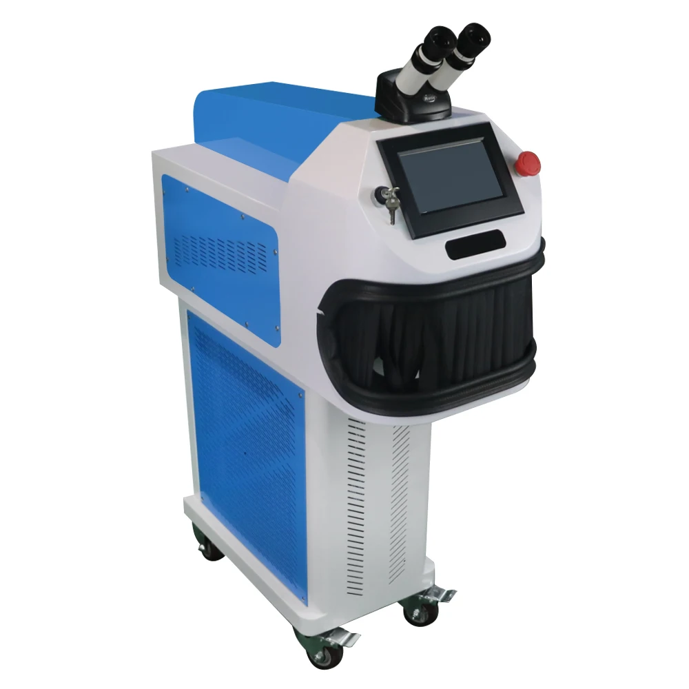 150W 200W 230W Desktop Welding Laser Welding Machine For Jewelry Gold Necklace Copper