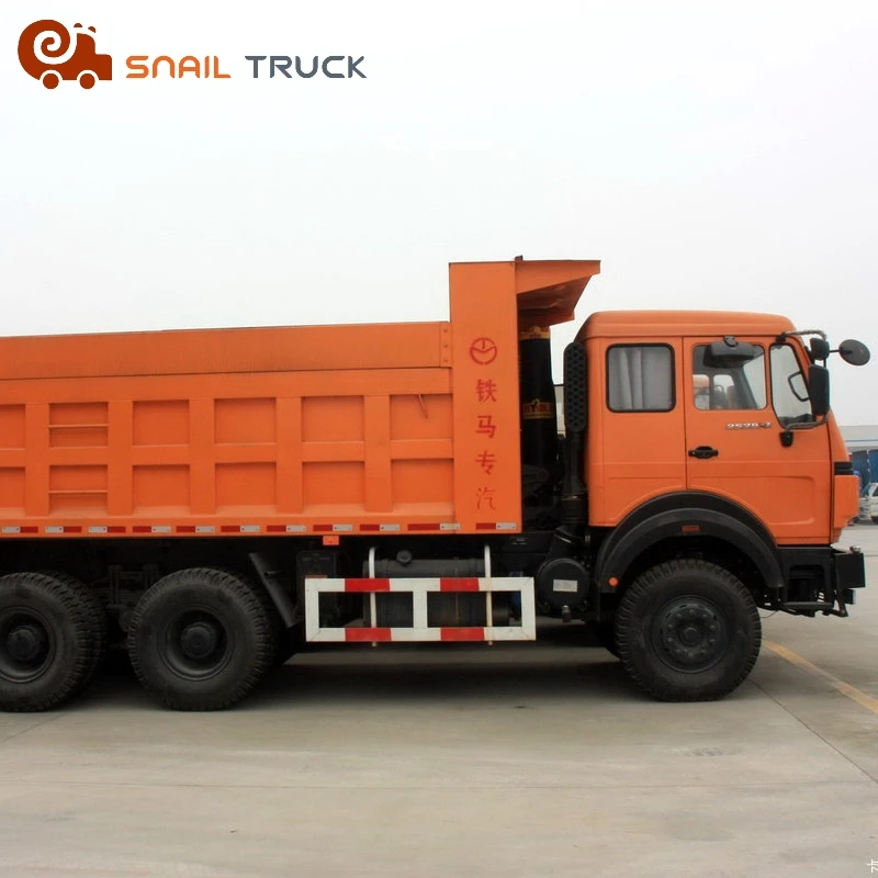 Professional Sales Team Touch Screen Equipped Beiben 6x4 Dump Truck 375hp Truck For Sales