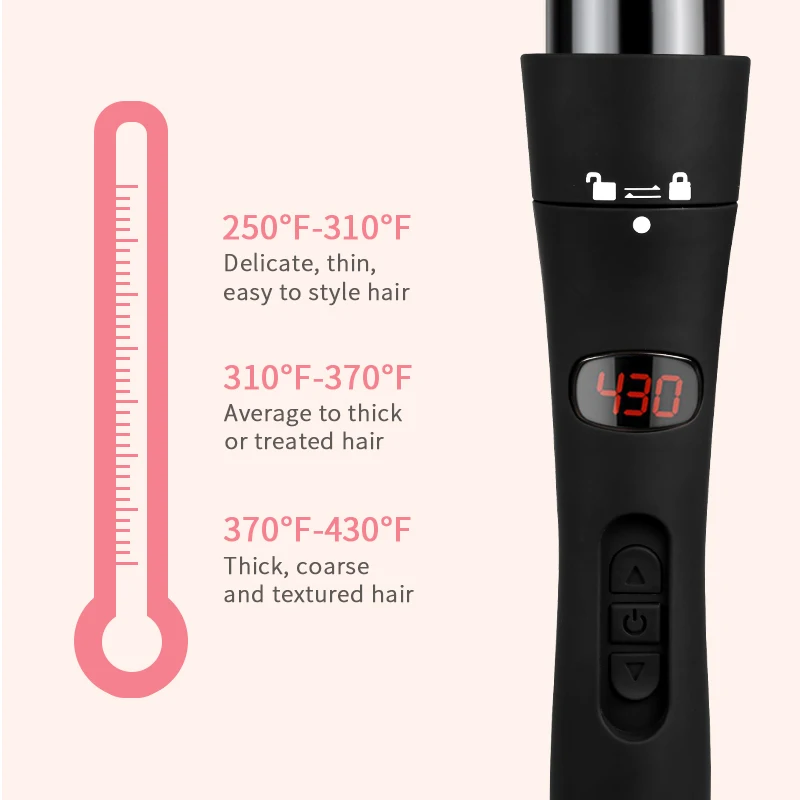 
6 in 1 set hair curling iron hair curler set as seen as on tv 