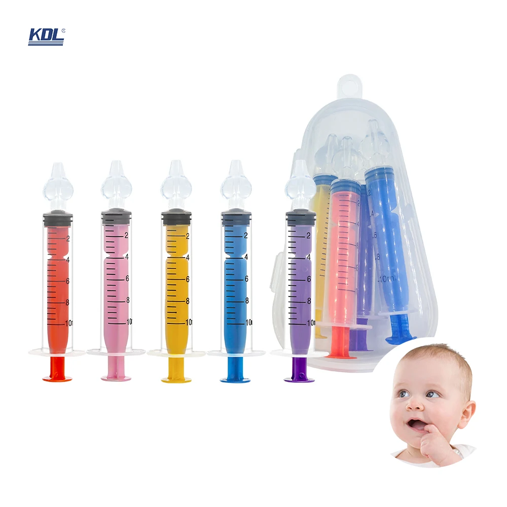 Custom Brand CEertification Nasal Syringe 10 ml Infant Nasal Irrigation Baby Rhinitis Nasal Washer Nose Aspirator