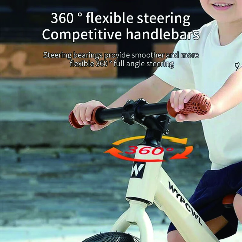 Детский От 1 до 6 лет двухколесный велосипед из магниевого сплава без педалей алюминиевая вилка Детские скользящие ходунки