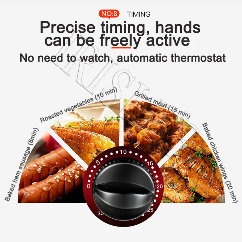 6 Sticks Stainless Steel Electric Smokeless Kebab Machine Vertical BBQ Meat Rotary Kebab Skewer Grill Making Machine