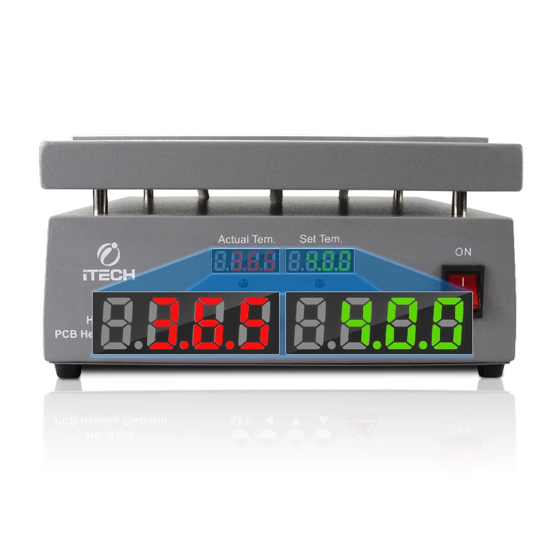 ZHENGBANG High Temperature Digital Display Heating Platform 300W Preheating Station BGA Table for Experimental