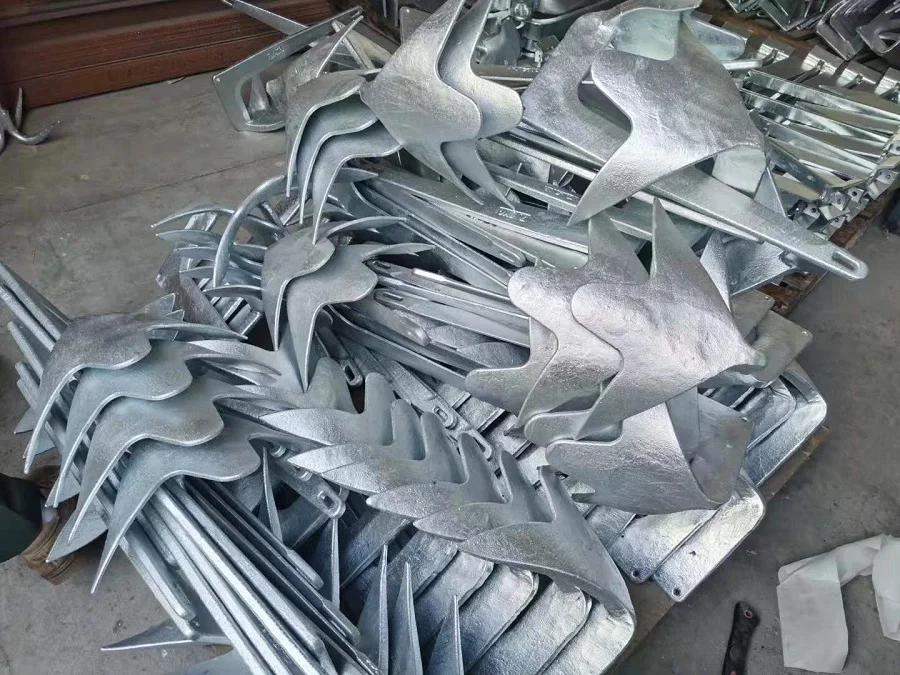 Top manufacturers Hot Dipped Galvanized polish boat bruce style taille anchor