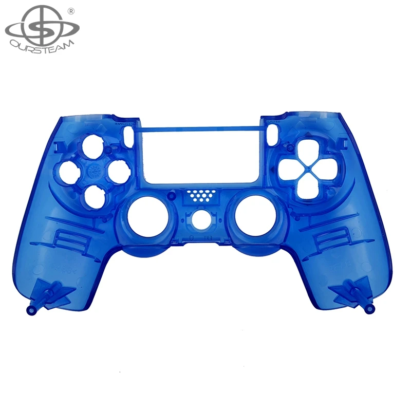 Custom Transparent Front Controller Cover Replacement Shell Case for PS4 9 colors in stock fast delivery